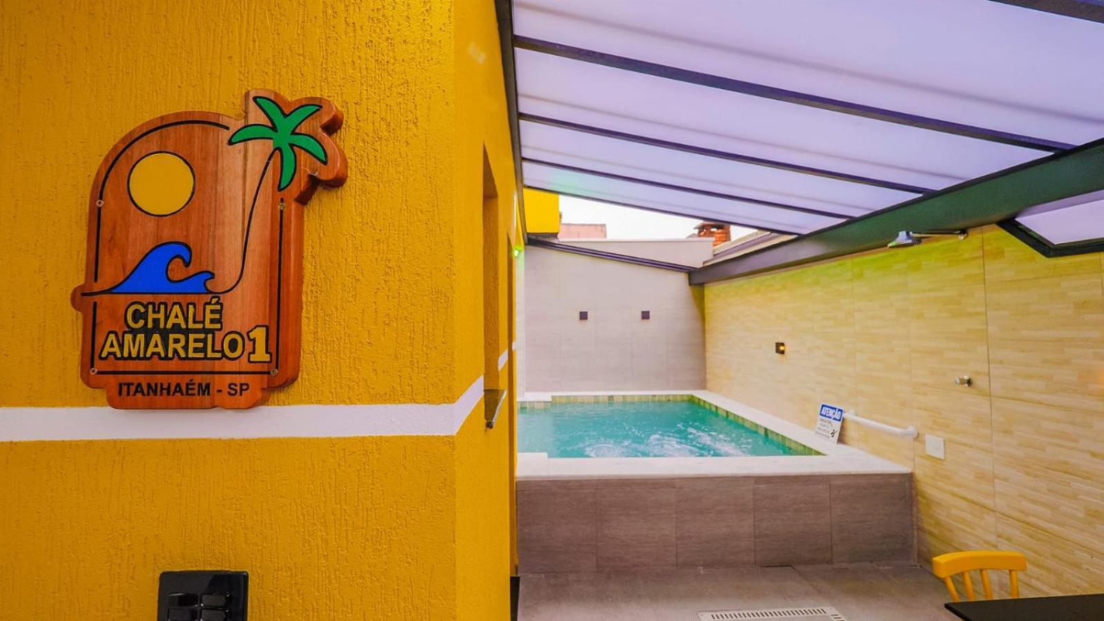 Chale Amarelo Villa อิตันญาเอม ภายนอก รูปภาพ